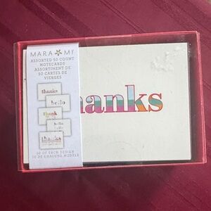 NEW Boxed Thank You Cards - set of 50 cards and envelopes